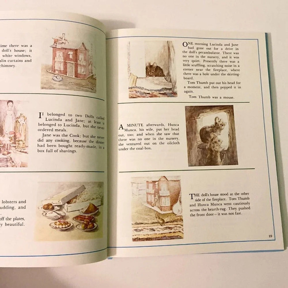 Vintage 1977 Peter Rabbit  and Other Stories by Beatrix Potter Castle Hardcover - Picture 13 of 16